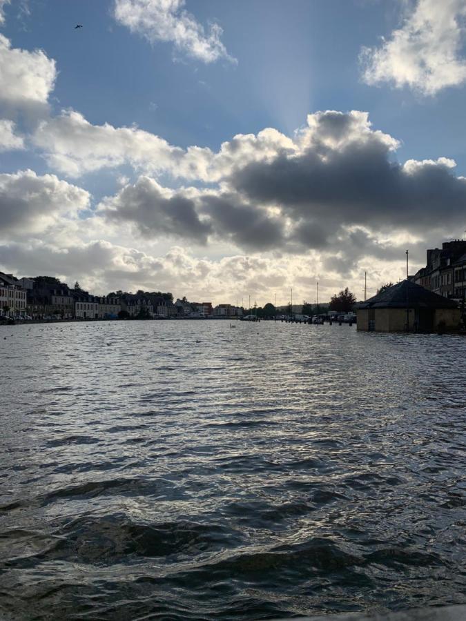 Ferienwohnung Nuit Sur Le Pont 5 Landerneau Exterior foto